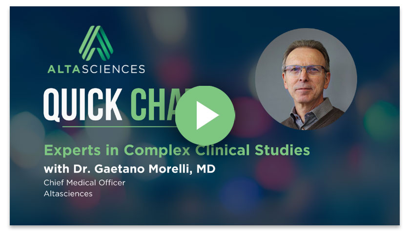 Quick Chat - Dr. Morelli