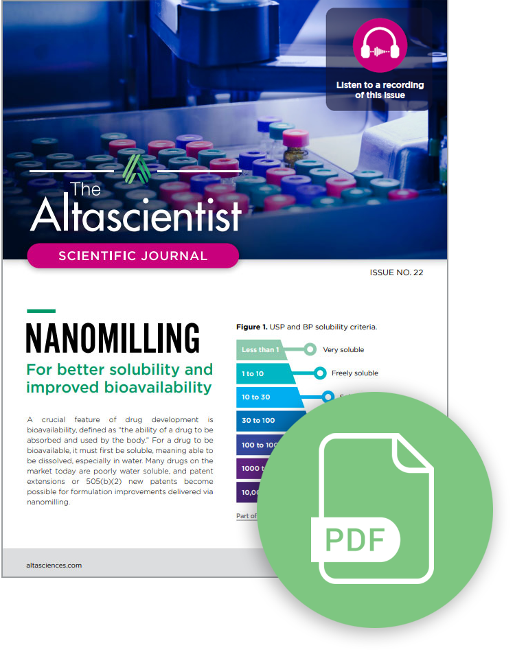 The Altascientist issue 22 - Nanomilling