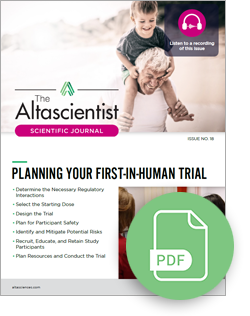 The Altascientist issue 18 - Planning you First-in-Human Clinical Trial