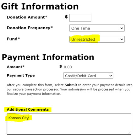 Altasciences Charity Payment information
