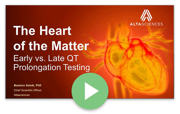 The Heart of the Matter - Early vs. Late QT Prolongation Testing