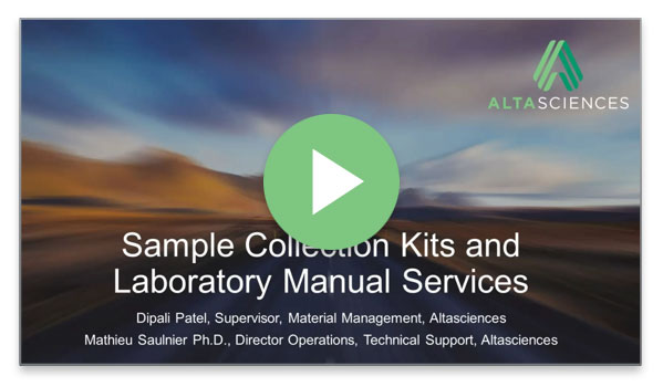 Podcast - Sample Collection Kits and Lab Manual Services