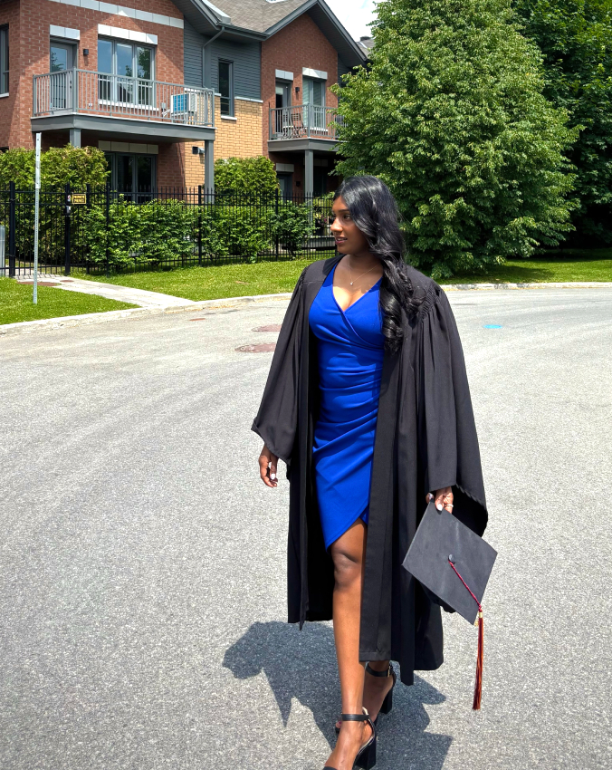 Maatangi on graduation day