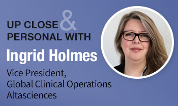 Meet Ingrid Holmes, Vice President, Global Clinical Operations, Altasciences