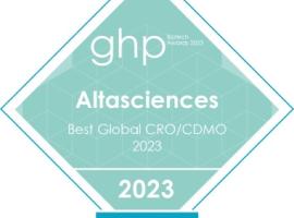 ghp Biotechnology Awards | Altasciences: Best Global CRO/CDMO 2023, Winner