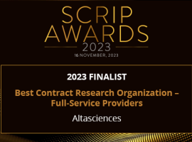 Scrip Awards Finalist 2023 logo
