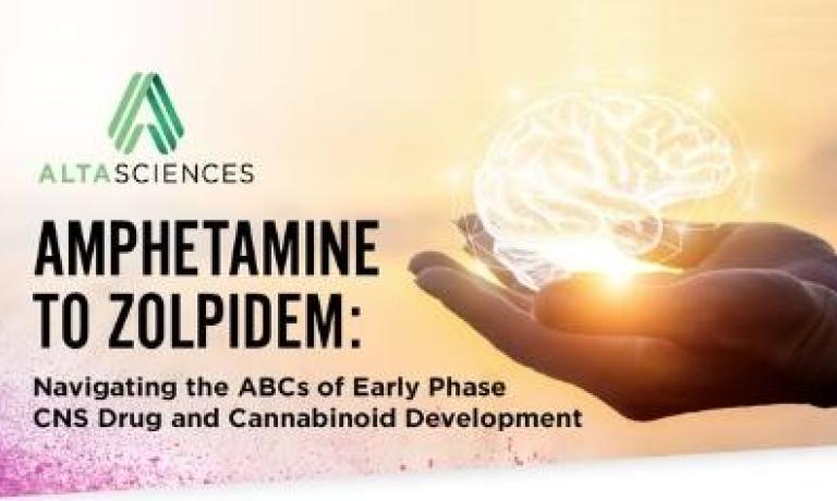 Amphetamine to Zolpidem:  Navigating the ABCs of Early Phase CNS Drug and Cannabinoid Development 