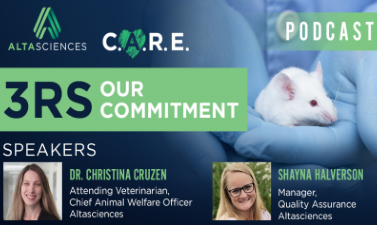 Altasciences’ Commitment to the 3Rs with Dr. Christina Cruzen and Shayna Halverson