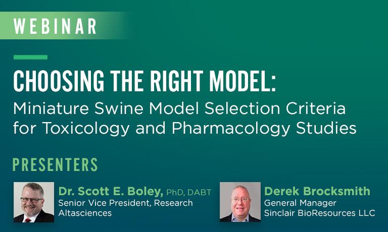 Are you Selecting the Right Species for Your Nonclinical Program?