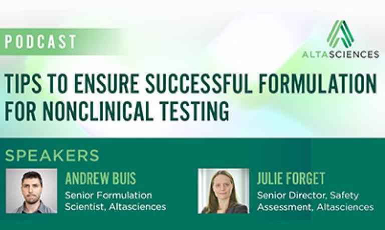 Avoid These Mistakes During Formulation for Nonclinical Testing