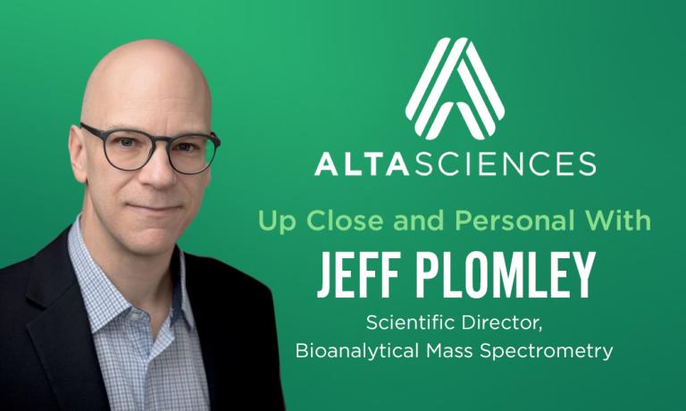 Up Close and Personal With Jeff Plomley, M.Sc., Scientific Director, Bioanalytical Mass Spectrometry