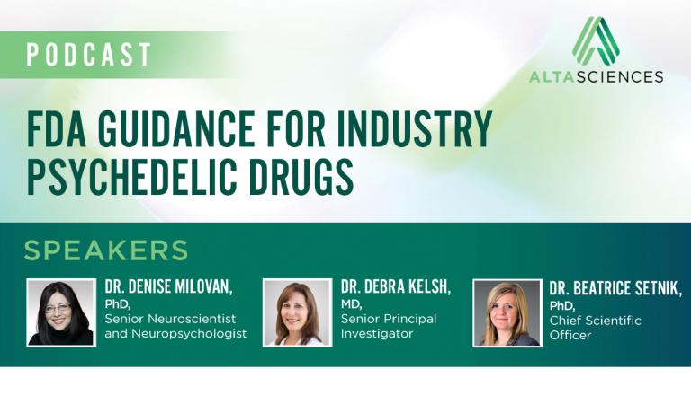 [NEW PODCAST] Exploring the FDA's Draft Guidance on Psychedelic Drug Research