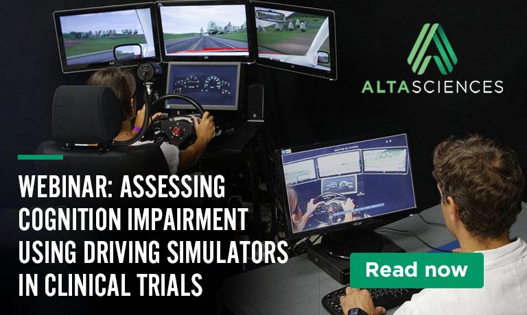Webinar: Assessing Cognition Impairment Using Driving Simulators in Clinical Trials