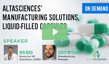 Podcast ― Manufacturing Solutions, Liquid-Filled Capsules